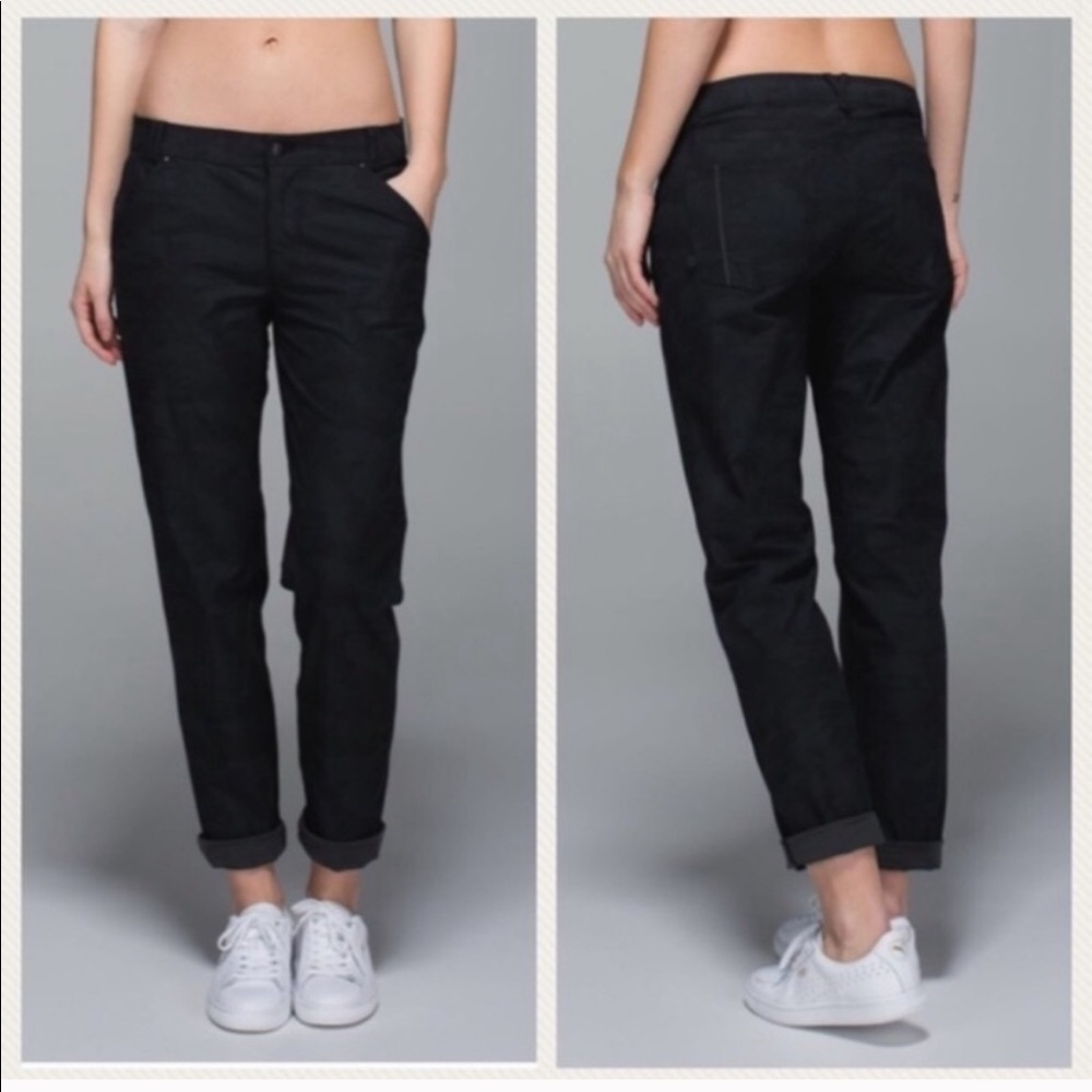 Lululemon day trip boyfriend pants